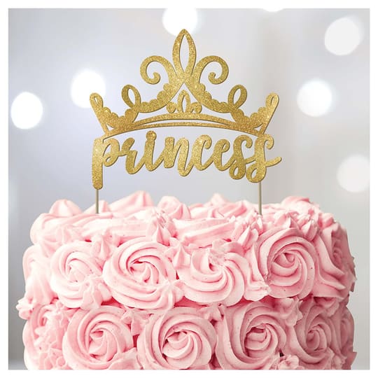 Disney&#xAE; Princess Glitter Cake Pick
